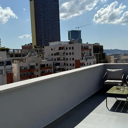 La Luxury Rooftop Lägenhet