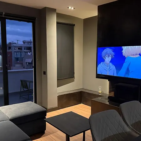 La Luxury Rooftop Lägenhet Tirana